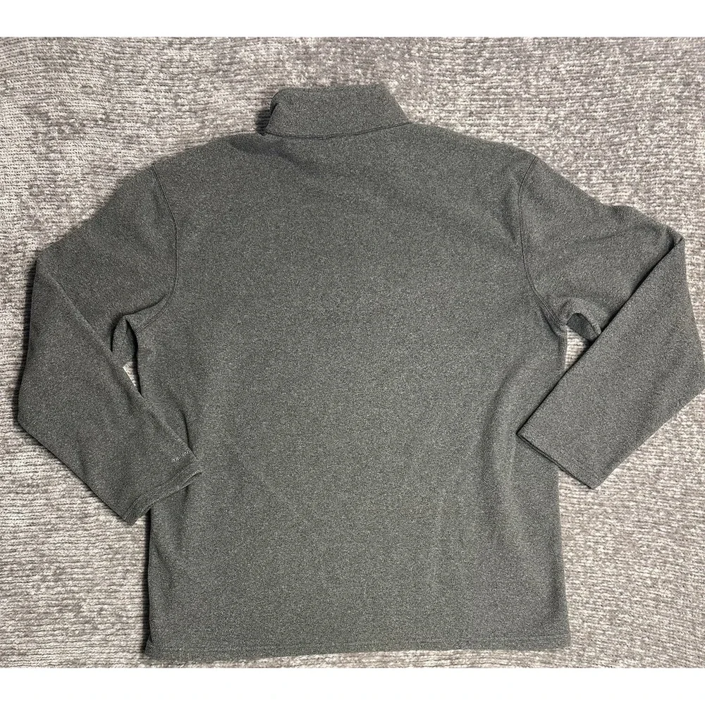 VINTAGE The North Face Quarter Zip Fleece Pullover Men's XXL Gray Outdoor Jacket